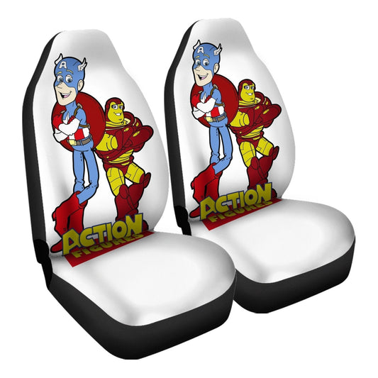 Action Figures Car Seat Covers - One size - Car Seat Cover -